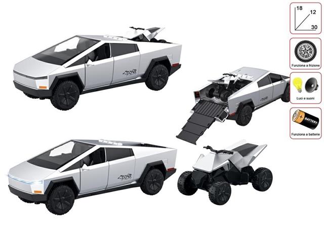 AUTO 'METROPOLI' FUTURE TRUCK LUCI/SUONI A FRIZIONE 6 £        SCATOLA-M