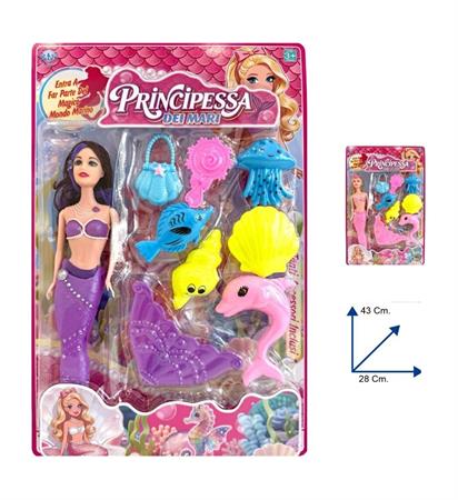 BAMBOLA 'BELLA' PRINCIPESSA DEI MARI C/ACCESSORI 24 £          BLISTER-F