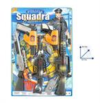 FUCILE 'SQUADRA D'ASSALTO' C/PISTOLE E MITRA 12 £              BLISTER-M