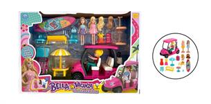 BAMBOLINA 'BELLA' IN VACANZA GOLF CAR EDITION 12 £             SCATOLA-F