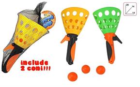 GIOCO PALLA AL CESTO PZ.2 COLORI ASSORTITI 18 H   -65444