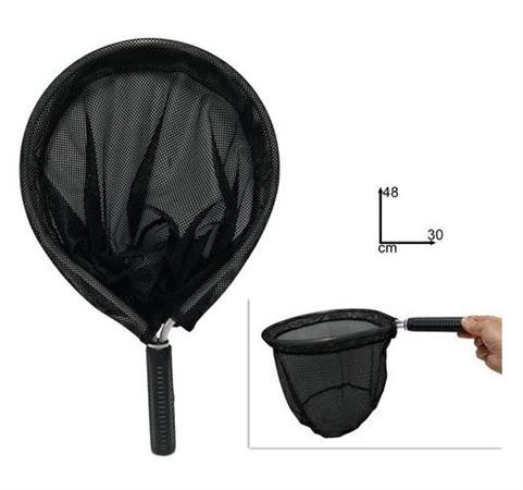 RETINO ALLUMINIO DIAM. 30 CM C/MANICO GOMMA 24 =