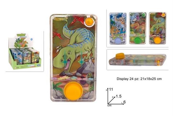 GIOCO ACQUA 'ANELLI' WATER GAME DINOSAURO 24 =     3/ASS         DISPLAY