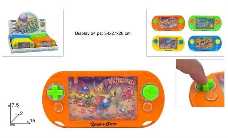 GIOCO ACQUA 'ANELLI' WATER GAME PESCIOLINI 24 =    4/ASS         DISPLAY