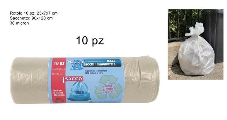 SACCHETTI CM. 90x120 'BLU'  PZ. 10       20 =
