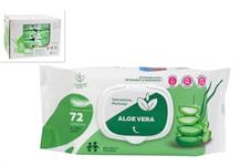 SALVIETTE DETERGENTI 'ALOE VERA' PZ.72    24 =   -MIN 6          DISPLAY