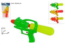 PISTOLA ACQUA CM. 28 C/SERBATOIO 3/COL  24 =                       BUSTA