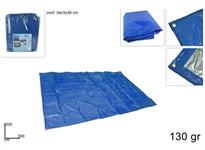 TELO PLASTICA 'CAMPING' 2x3 BLU  20 =