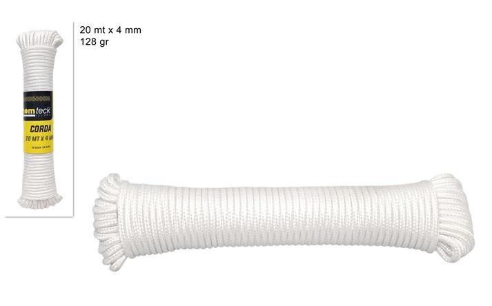 CORDA 20 METRI x 4 MM  128 GR       72 =