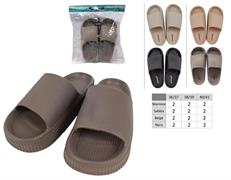 CIABATTE DUS DONNA 36/41  4/COL C/FASCIA  24 =   -MIN 24