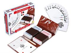CARTE DA GIOCO POKER MZ.2 C/ASTUCCIO     48 =   -MIN 4         SCATOLA-X