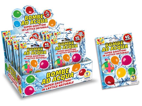BOMBE ACQUA PZ.40 SUPER GAVETTONI IN DISPLAY 48 =