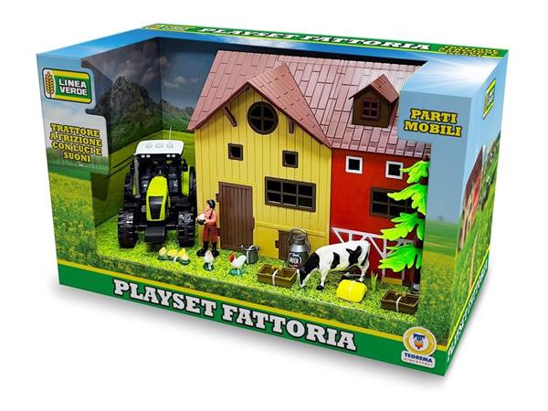 PLAYSET FATTORIA C/TRATTORE LUCI/SUONI E ACC 4 S               SCATOLA-M