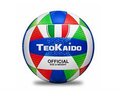 PALLONE BEACH/VOLLEY CUOIO 'ITALIA' NEW TEOK 24 =
