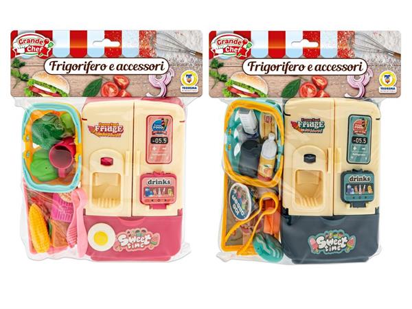 CUCINA SET CHEF 'FRIGORIFERO' C/ACC 2/ASS  12 =                  BUSTA-F