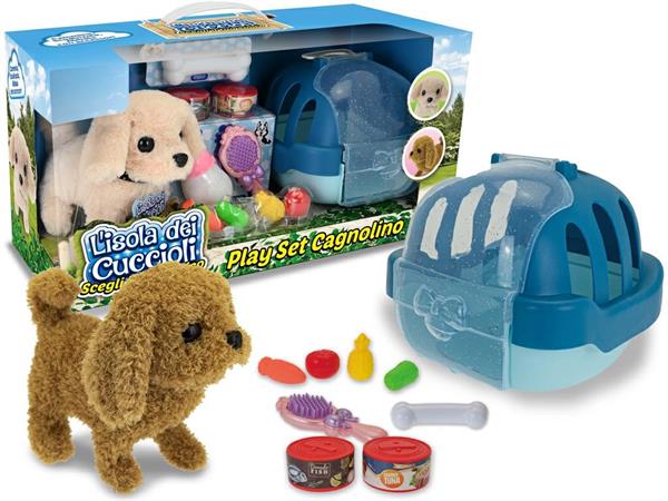 PLAYSET CAGNOLINO CAMMINANTE C/TRASPORTINO 4 =     2/ASS       SCATOLA-F