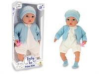 BAMBOLOTTO CM. 40 'IL MIO PRIMO BEBE' AZZURRO 6 =              SCATOLA-F