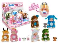 BAMBOLOTTO 'MINI' ANIMALETTO IN OVETTO C/ACC 6 =    6/ASS      DISPLAY-F