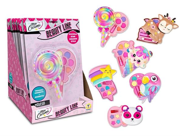 TRUCCHI COFANETTO 6 MODELLI ASSORTITI 6 =     DISPLAY          BLISTER-F
