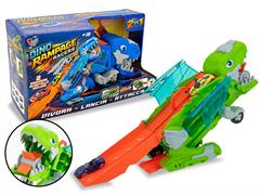 PISTA 'DINO RAMPAGE' MONSTER TRACK 3 IN 1  6 =      2/ASS      SCATOLA-M