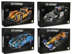 COSTRUZIONI CLICK CLACK RACING CAR 4/ASS 6 =       TECHNIC     SCATOLA-M
