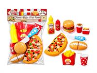 CUCINA SET CHEF PLAYSET PIZZA/FAST FOOD 12 =                     BUSTA-F