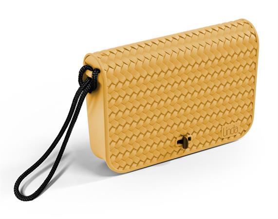 BORSELLO BEAUTY LINDA CM.25x16,5 GIALLO    4 =