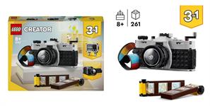 COSTRUZIONI LEGO CREATOR 'FOTOCAMERA RETRO' 8 =                SCATOLA-X