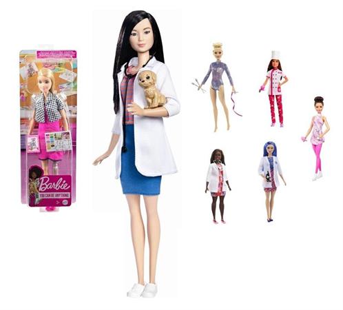 BAMBOLA 'BARBIE' CARRIERE MODELLI ASSORTITI 6 =    DVF50       SCATOLA-F