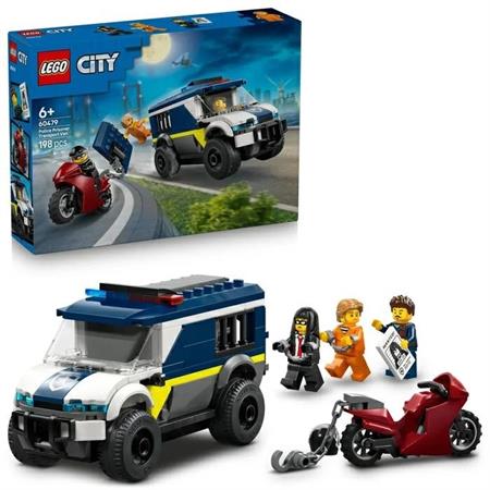 COSTRUZIONI LEGO CITY 'VAN DELLA POLIZIA C/PRIGIONIERO' 4 =    SCATOLA-X