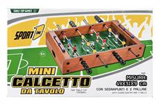 GIOCO DA TAVOLO 'CALCETTO MINI BILIARDINO' 6 =     49x31x9     SCATOLA-M